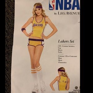 Lakers girl costume!